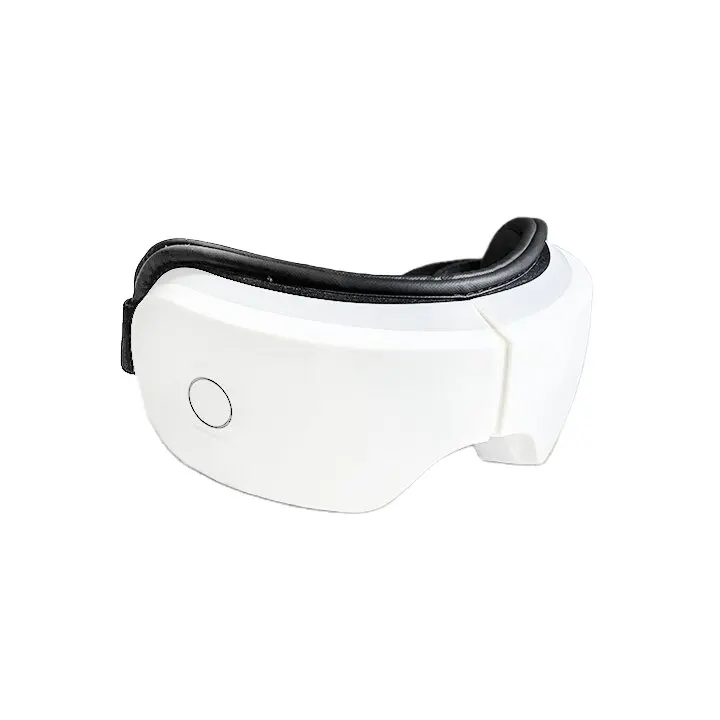 Appareil de massage des yeux Bluetooth électrique intelligent avec compression d'air chaud USB masseur oculaire par vibration avec chaleur