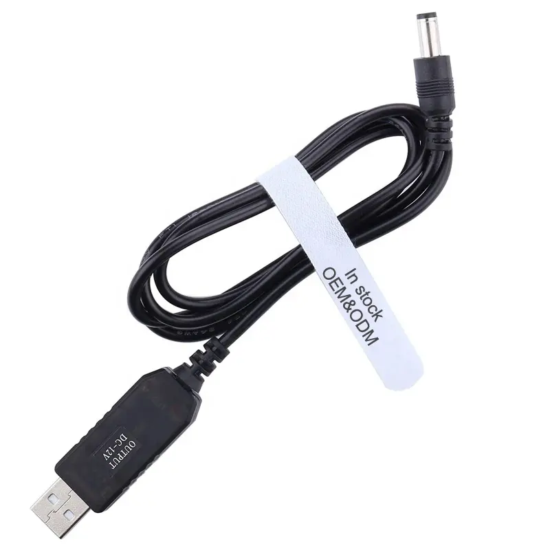 USB Power Cable 12V 5V To 12V DC DC Step UP Converter charger 5V to 12V USB Cable For Fan Wifi Router