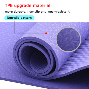 Trend ürünleri Fitness Anti kayma mat de <span class=keywords><strong>yoga</strong></span> çevre dostu Pilates egzersiz özel <span class=keywords><strong>Yoga</strong></span> matı Logo ile