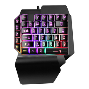 Conjunto de teclado y ratón para juegos, combo de teclado y ratón con cable para ordenador portátil de escritorio, gran oferta
