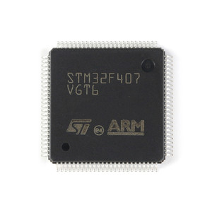 Piezas de componentes electrónicos, programador de Chips MCU IC, brazo STM32F407VGT6 STM32F407 LQFP100, mejor precio - Product Image 1