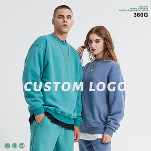 Sıcak satmak sokak giyim moda giyim üretici ağır ağırlık 360G boş boy Unisex Hoodie kazak
