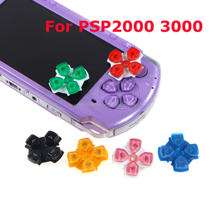 กุญแจครอสปุ่มสำหรับ PSP2000และปุ่มทิศทาง PSP3000สำหรับคอนโซล PSP ทำจากพลาสติกที่ทนทาน
