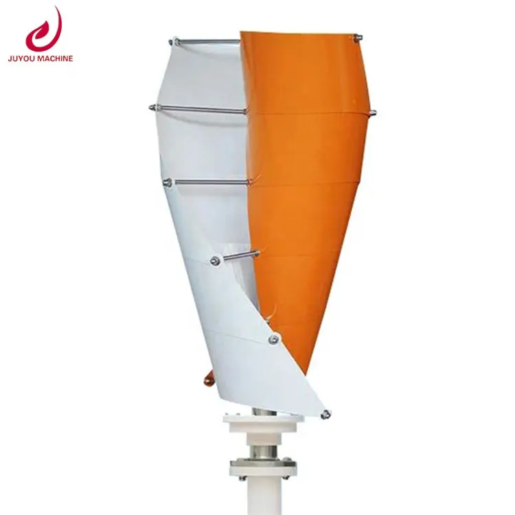 JUYOU популярный тюльпан Вертикальный 1 кВт ветрогенератор Альтернативная энергия ветровая турбина для шоссе