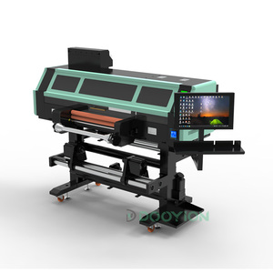 FACTORY 24inch NEW 60cm Roll to Roll Dtf Uv <strong>Printer</strong> <strong>All</strong> in One Three or Four I3200-U1 Heads Uv Sticker Printing Machine <strong>Printer</strong> - Product Image 1