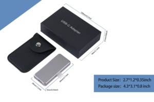 快速5合1 usb-c PD适配器，带usb-a 3.0音频麦克风端口60W 5gb/s闪电-快速数据传输4K @ 30hz库存! - Product Image 3