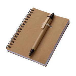 厂家定制便宜的螺旋笔记本学生文具书写笔记本牛皮纸笔记本 - Product Image 6