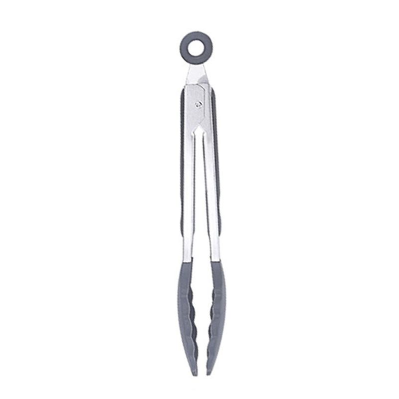 Black 7 inch food tong