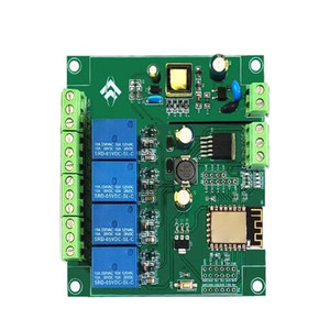 ESP8266 kabelloser WLAN-Relay-Modul 1/2/4/8 Kanal ESP-12F Entwicklungsbrett AC/DC 5V/7-28V/5-80V E-WeLink APP Fernsteuerung - Product Image 4