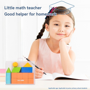 Deli YX442 ahşap geometri katılar öğrenciler için Set matematik eğitim üç boyutlu grafik oyuncak öğrenmek karton başına 144set yüksek kalite - Product Image 3