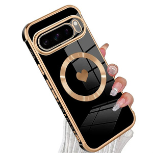2025สำหรับ Google 9A เคสรักหัวใจเคสซิลิโคนนิ่มกันกระแทกสุดหรูสำหรับ Google Pixel 8 9 Pro 8A 7A แม่เหล็ก - Product Image 6
