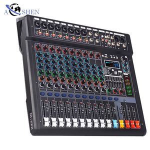 Фабрика Pro микшер DJ контроллер 8/12/16 канала 99 DSP аудио микшерная консоль BT USB сценическая производительность - Product Image 1