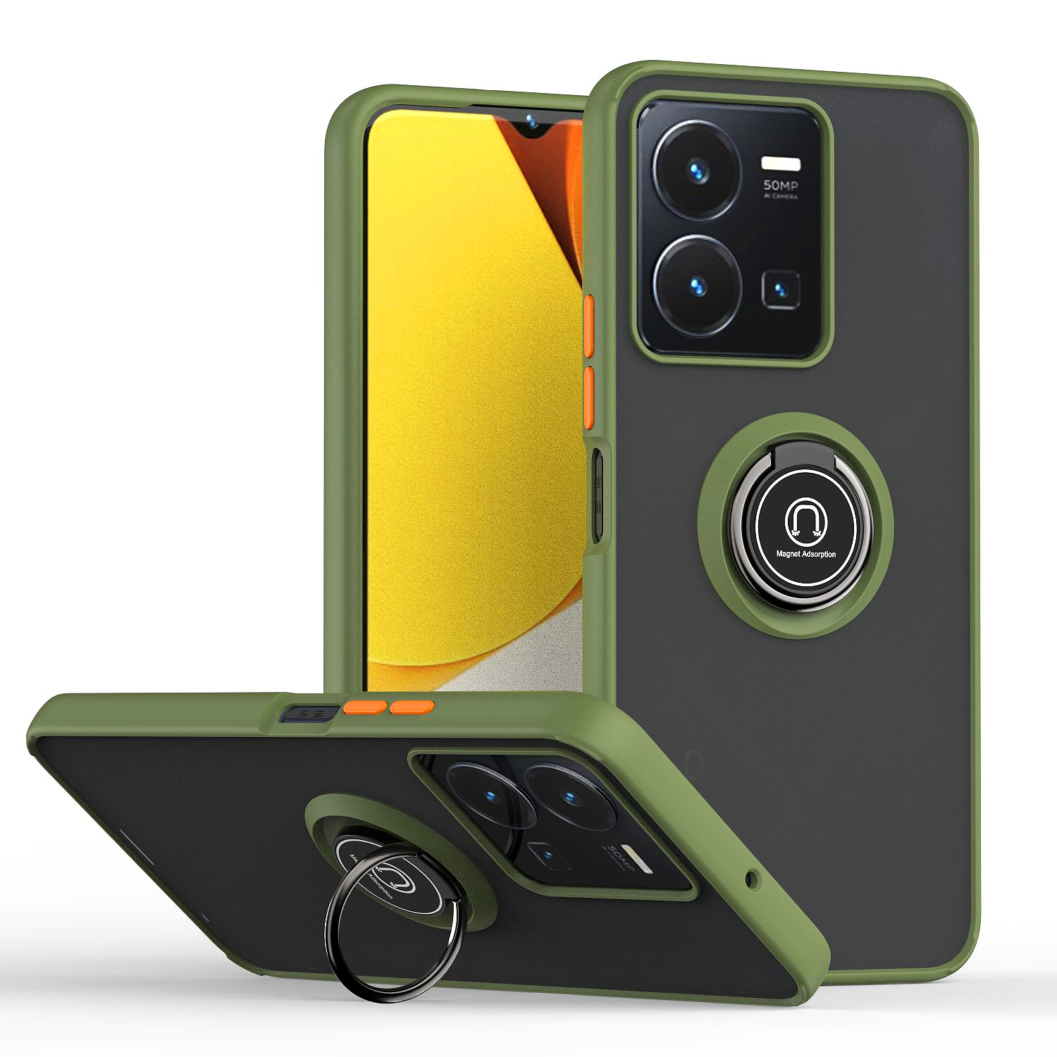 Vert + Orange