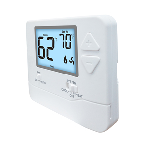 Energy-Saving Digital Room Thermostat 1 Heat/1 Cool Non <strong>Programming</strong> with Backlight <strong>LCD</strong> <strong>Display</strong> - Product Image 2