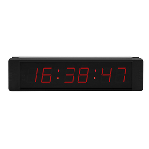 Di alta qualità in lega di alluminio programmabile digitale orologio da parete automatico sala riunioni conto alla rovescia con telecomando - Product Image 1