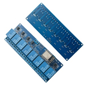 eParthub 8-Kanal 5 V 12 V Relay-Modulentwicklungsausschuss Sekundäre Entwicklung mit ESP8266 WLAN-Modul - Product Image 4