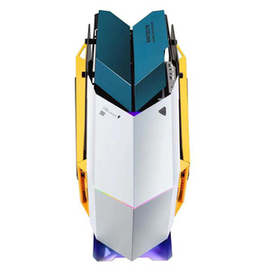 Funda de ordenador King Kong ATX, con ventiladores LED, mango micro ATX Horizontal, gran oferta