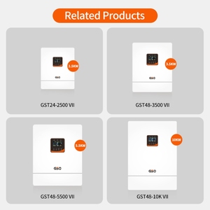 GSO Factory personaliza 3 modos de salida de inversor fotovoltaico híbrido de 3.5KW5.5KW10KW con hasta 9 dispositivos paralelos para uso doméstico - Product Image 6