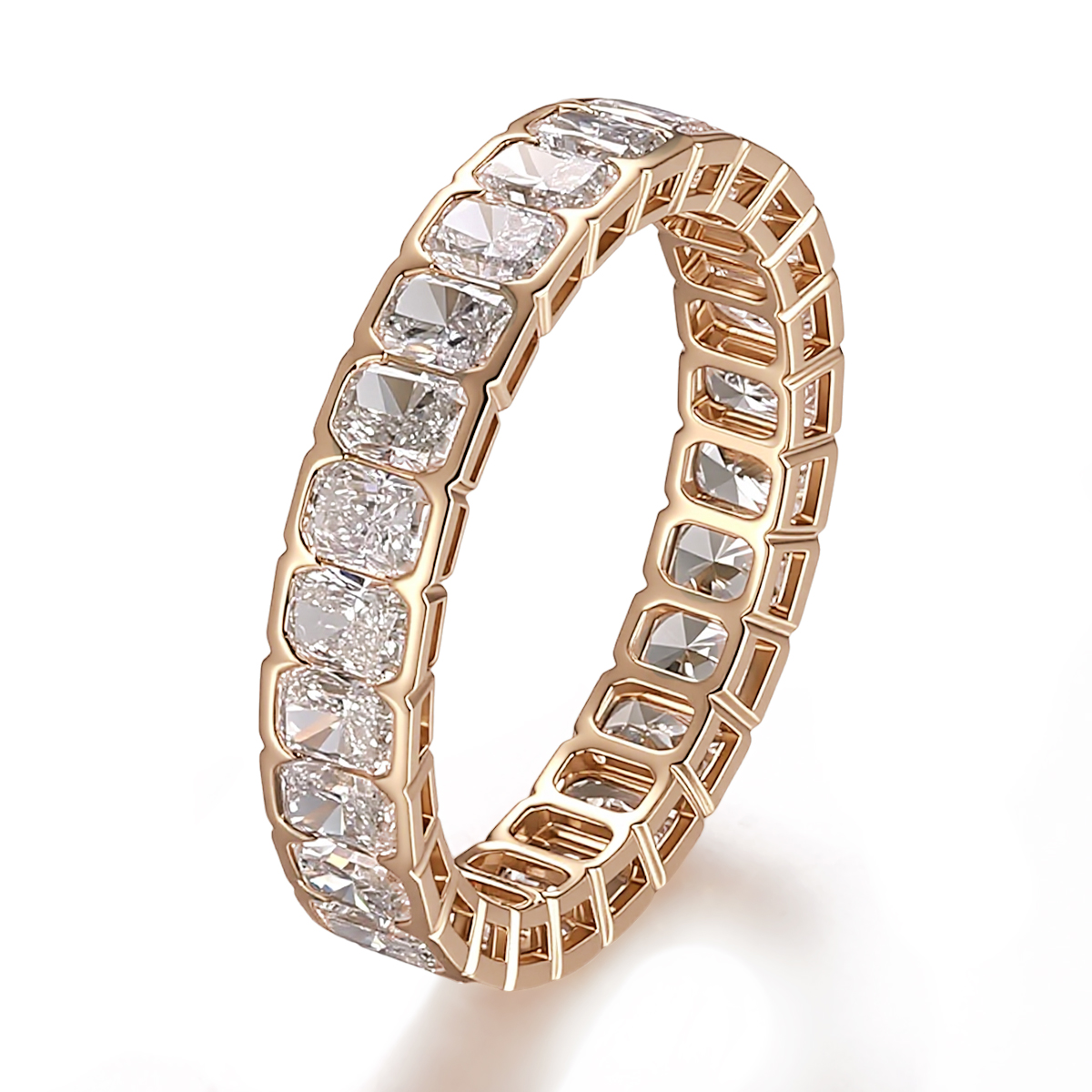 แหวนเพชรแล็บทองแท้ 10k แข็งแรงทนทาน