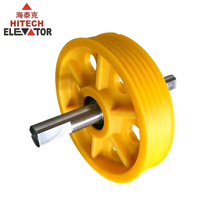 Elevator Nylon Pulley Traction Wheel Sheave Elevator Pulley