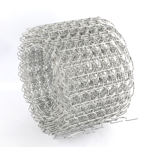 Rete metallica intrecciata esagonale in tessuto zincato e rivestito in Pvc Gabion rete metallica intrecciata - Product Image 5