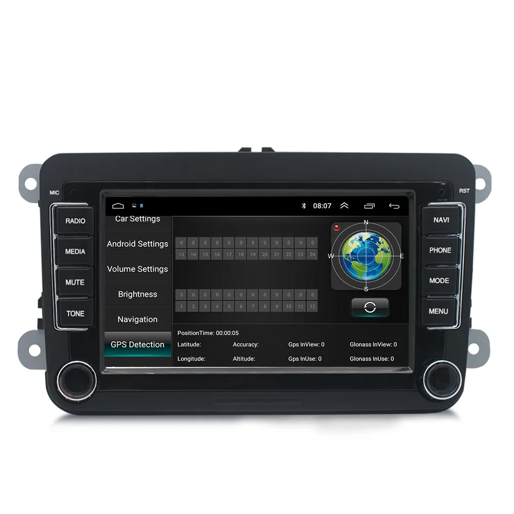 7inch Android Car Radio Stereo GPS Navigation Multimedia Player For VW PASSAT POLO GOLF 5 6 TOURAN