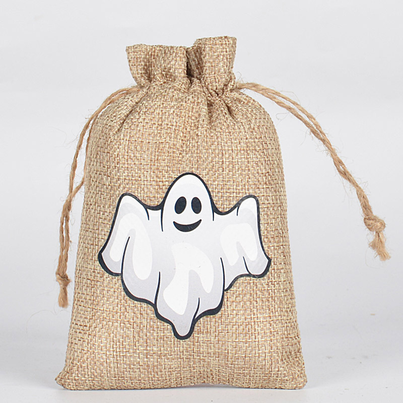 10*15CM-Sac de toile de jute de corde de chanvre