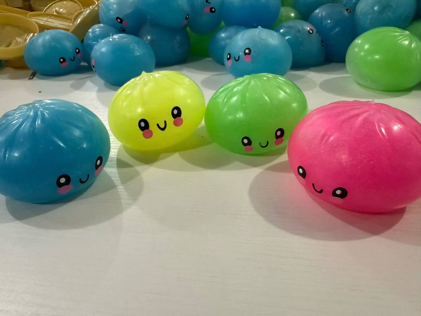 Glow-in-the-dark buns