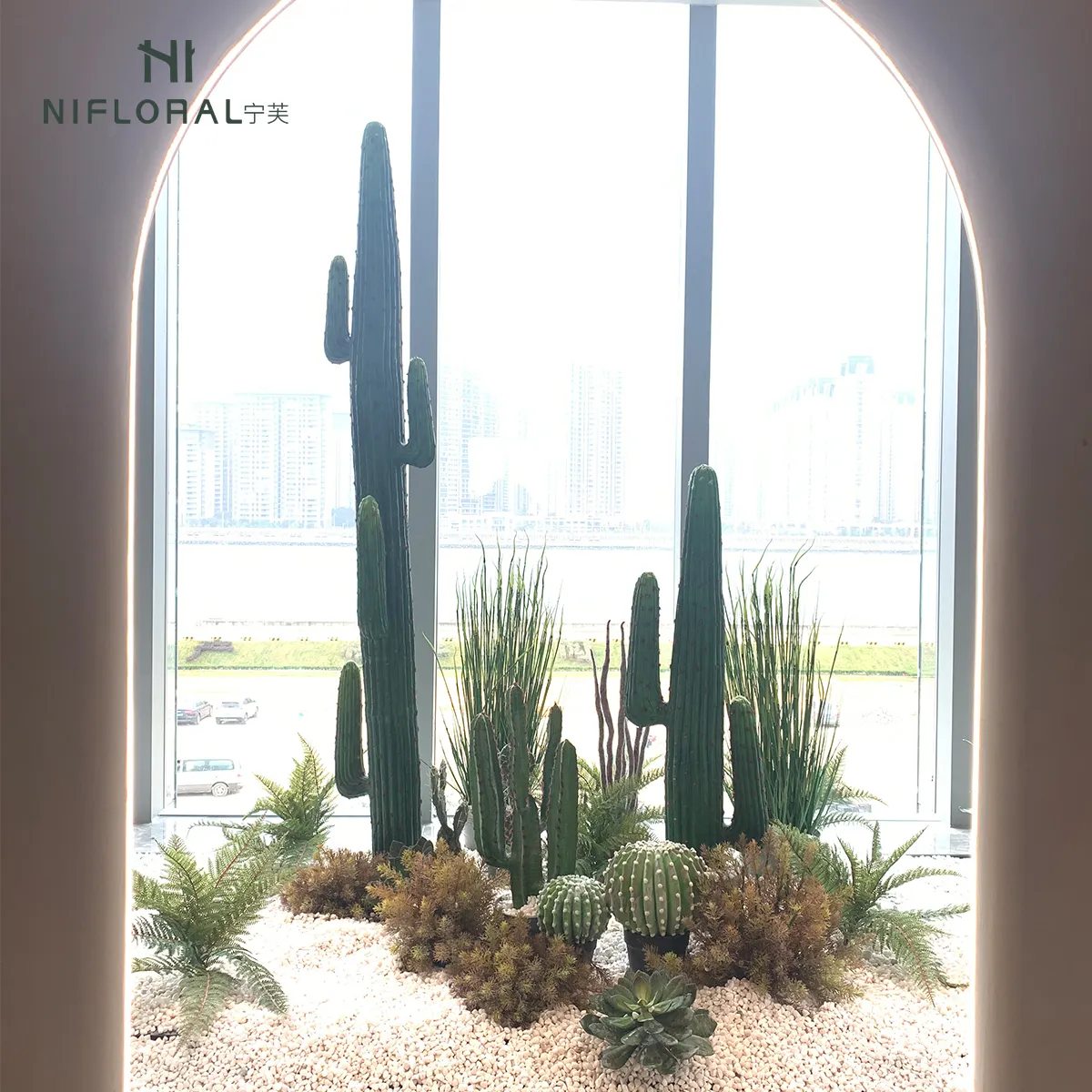 Reale di Tocco Desert Kaktus Piante Al Coperto Decorativa di Plastica Artificiale Cactus Best Sellers di Cactus Succulente