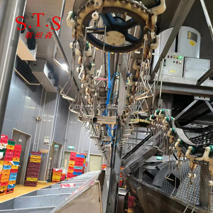 全自动鸡胴体重量分选机在线称重分级配鸡