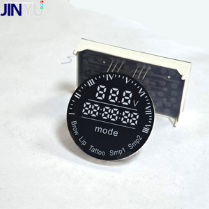 Anpassen der LED-Anzeige 7-Segment-LED-Anzeige Elektronische Uhr Benutzer definierte 7-Segment-Anzeige