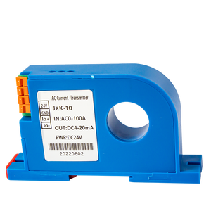 Convertitore di corrente AC/DC 0-600A trasduttore di corrente 4-20mA RS485 trasmettitore di corrente di uscita 0-100A 22mm sensore di corrente con foro effetto Hall