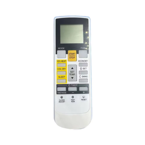 Fujitsu Single Service 10-15m ABS/PS Black Silicone TV <strong>Keyboards</strong> LED Type Replacement AC Remote <strong>Control</strong> Fixed <strong>Code</strong> for A/C Units - Product Image 1