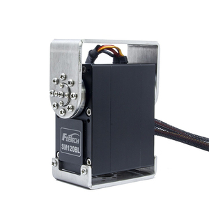 12V 100 кг 120 кг Крутящий момент сверхмощный гигантский весы сервопривод последовательной шины RS485 с магнитный кодировщик для rc робот - Product Image 1