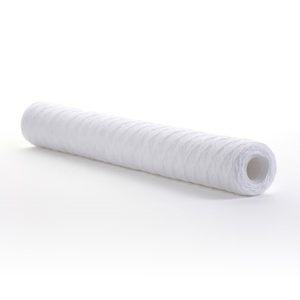 Cartuchos de filtro de hilo enrollado de PP en espiral de 10 micras Cartucho de filtro enrollado de hilo de sedimento con espiral de conexión - Product Image 1