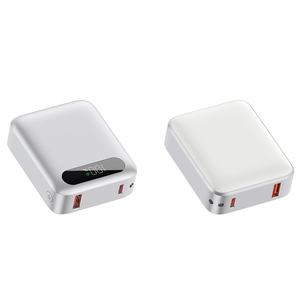 Çok fonksiyonlu 10000 MAh Dural USB C portu açık LED ekran su geçirmez kablosuz hızlı şarj güç banka mobil güç bankası - Product Image 1