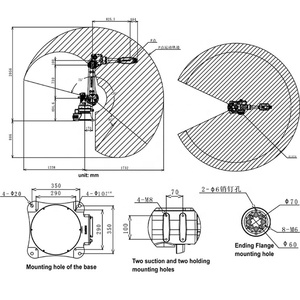 China Multifunction 6 Axis Industrial <strong>Robot</strong> for <strong>Palletizing</strong>/<strong>loading</strong> <strong>Unloading</strong>/injection/assembling/ Coating - Product Image 6