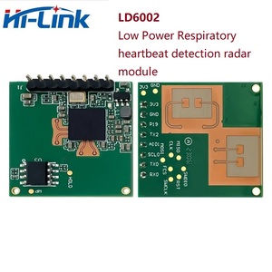 Hi-Link 3.3V 2T2R PCB1MBフラッシュリアルタイムモニター人間の特性呼吸器心拍検出レーダーモジュールHLK-LD6002 - Product Image 4