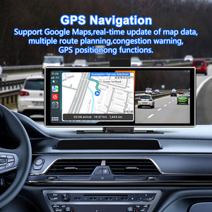 Monitor de coche portátil Multimedia de pantalla táctil Carplay inalámbrico de 11,26 pulgadas con transmisor FM y función de enlace de espejo - Product Image 3