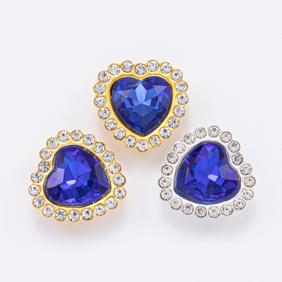 Coeur bleu roi