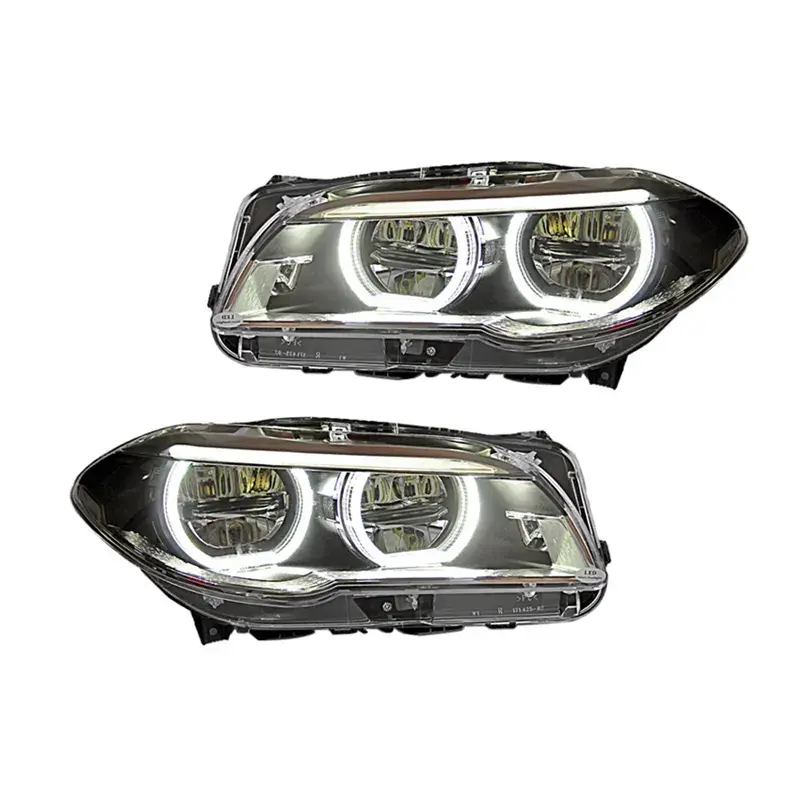 SJC pièce de voiture Plug And Play pièces automobiles phare LED pour BMW série 5 F10 F18 2011-2017 assemblage de phares