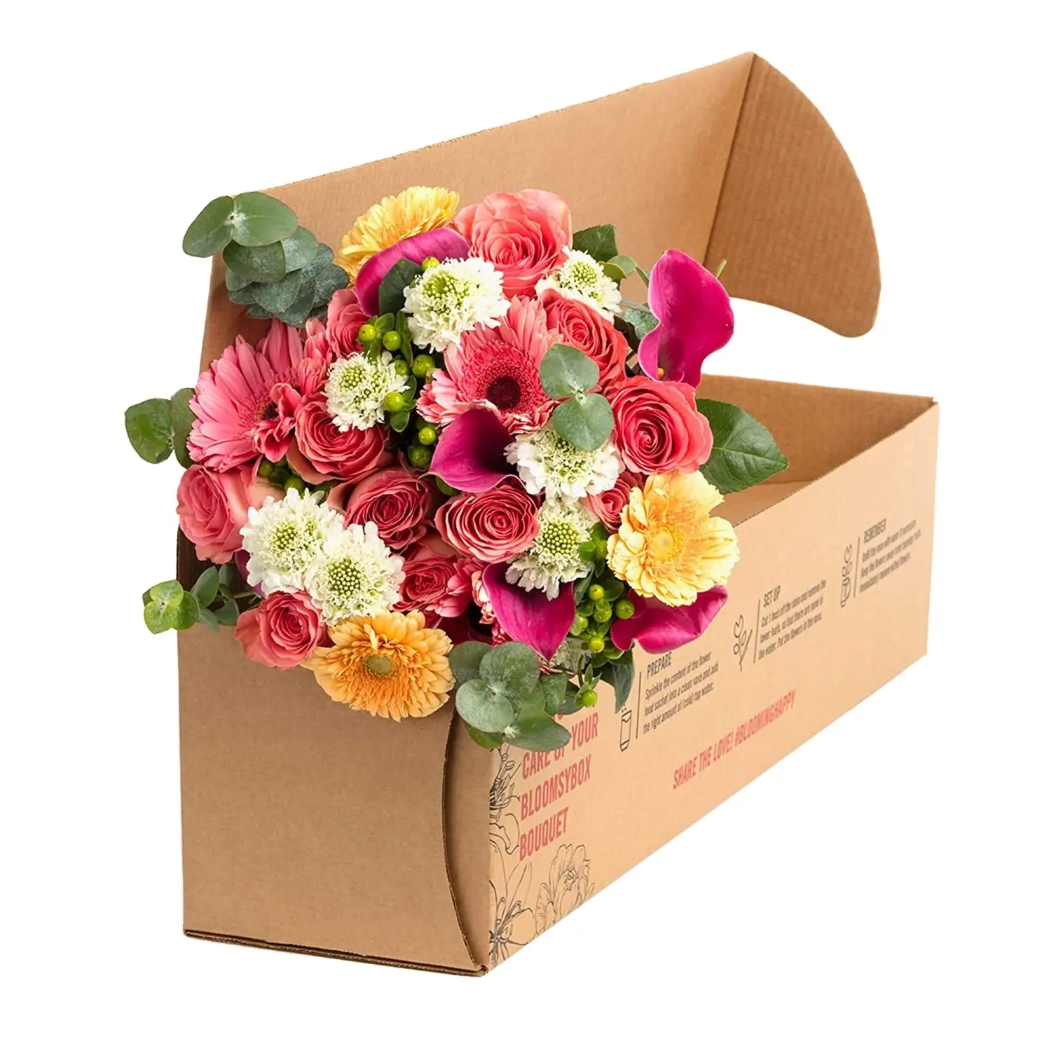 Custom Corrugated Shipping Mailer Box Cardboard Gift Box OEM Design kraft Paper Packaging Box for Flower