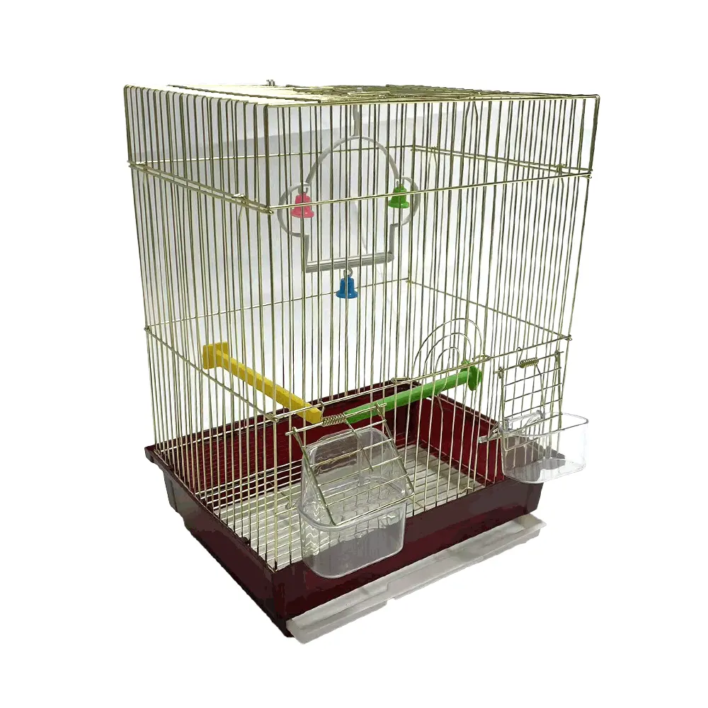 A2108-G mua ngang chim chăn nuôi lồng nhựa treble Canary chăn nuôi lồng
