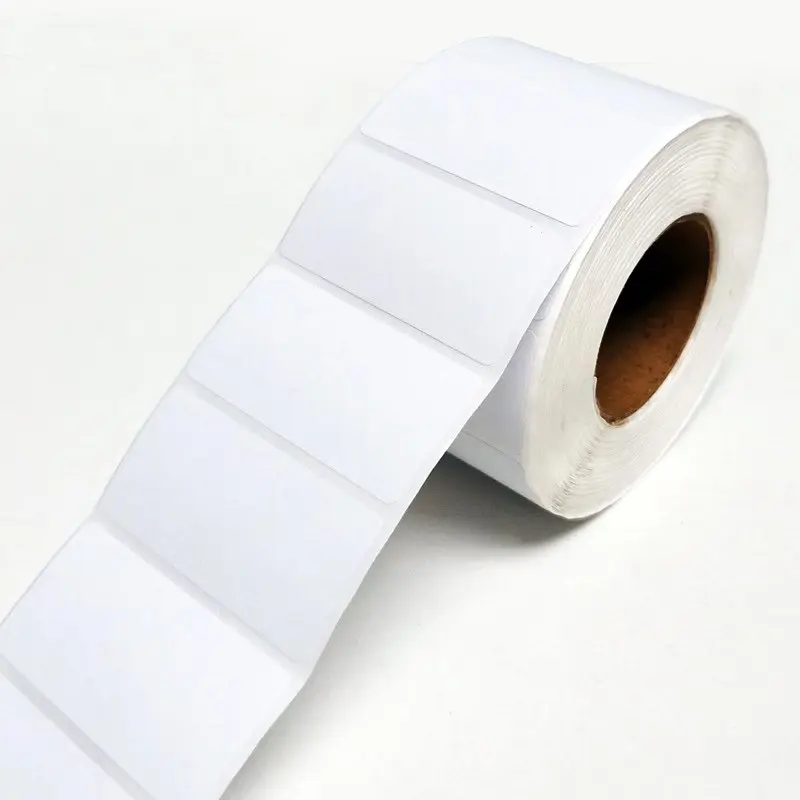 Kunden spezifisch beschichtetes Papier drucke tikett Wasserdichtes mattes selbst klebendes Etikett