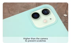 ソリッドカラーカスタマイズ可能な耐衝撃性とドロッププルーフの超薄型シリコン電話ケースApple Iphone 13 Mini Pro Max用 - Product Image 3