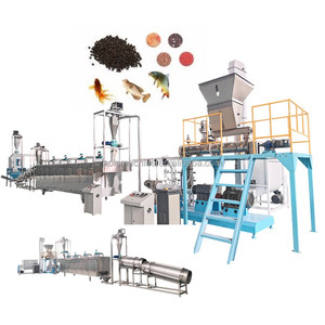 Tipo umido galleggiante mangime per pesci estrusore mangime per pesci gatto mangime per Pellet Mill macchina lavorazione Pellet linea di produzione con CE