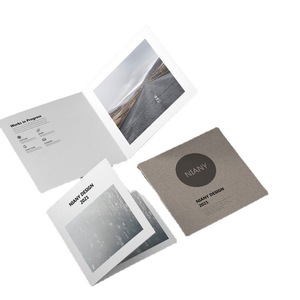Parlak kağıt kullanım kılavuzu Z kart lamine katlanmış Flyer kitapçık 3 Tri Fold broşür elektronik ürün kullanım kılavuzu kitap - Product Image 1
