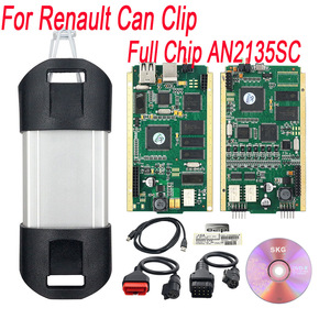 V212 per Renault può Clip OBD2 Scanner strumento diagnostico AN2131QC AN2135SC Full Chip CYPRESS interfaccia programmatore Reprog V191 - Product Image 3