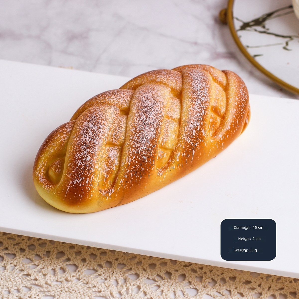 New long braided bread