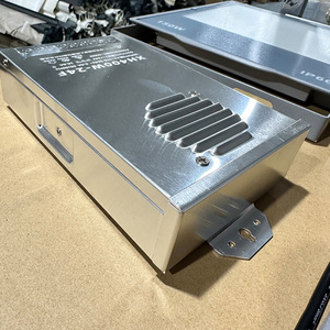 防水防雨12V/24V DC至交流400瓦单开关发光二极管电源铝350瓦，带220伏输入和16A输出